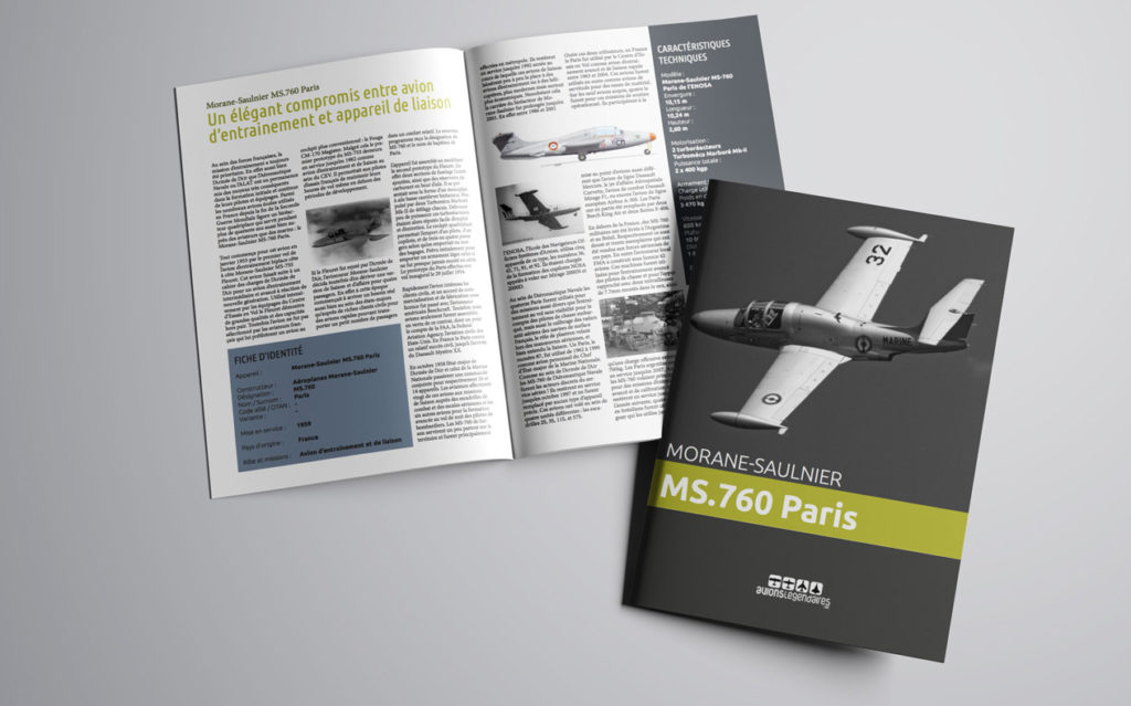 Brochure Avionslegendaires.net - A3 ouvert pli central