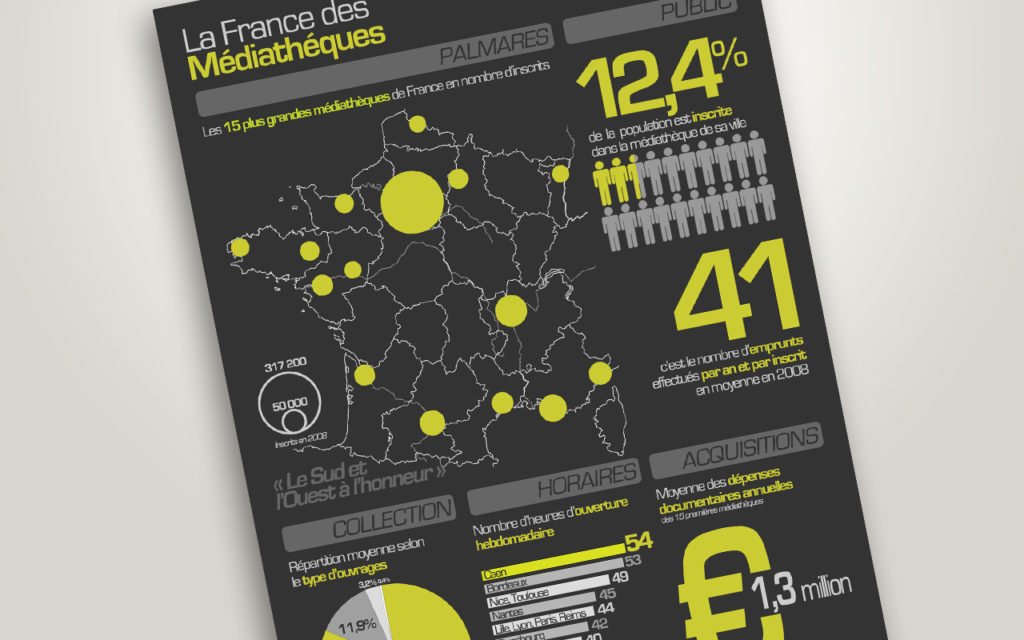 La France des bibliothèques en 2010