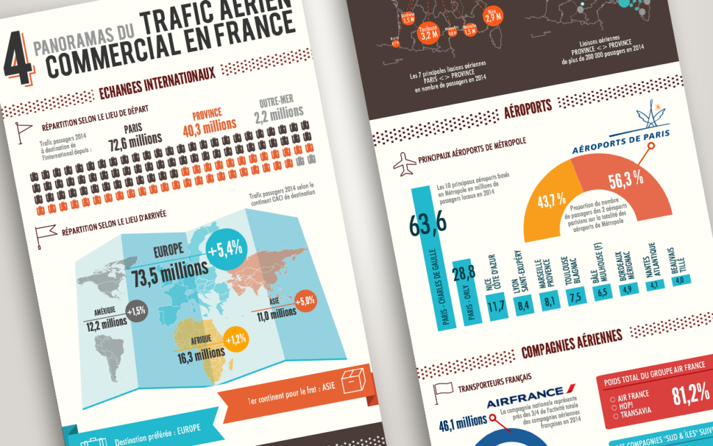 Panorama du trafic aérien en France