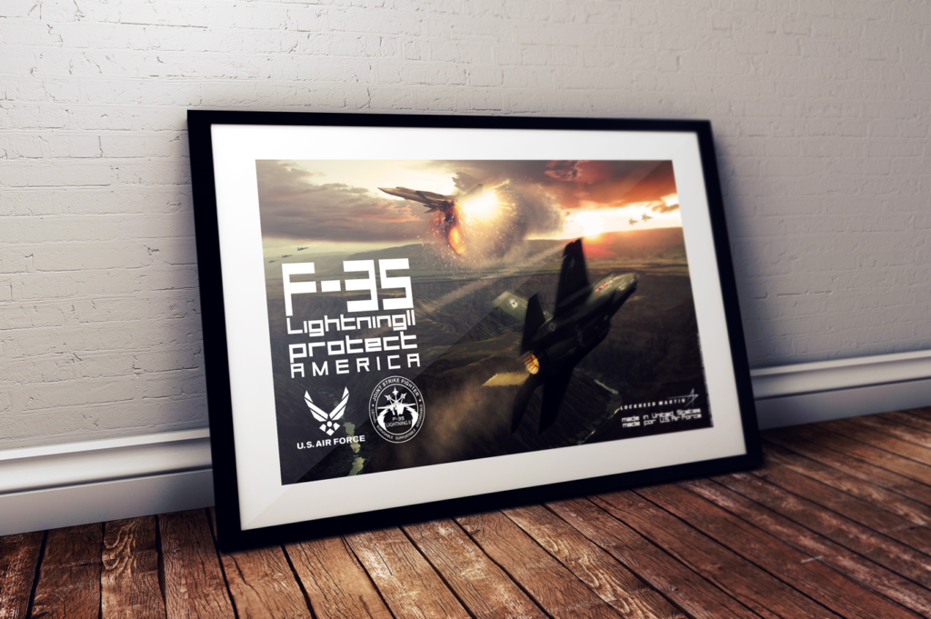 Poster F-35 Lightning