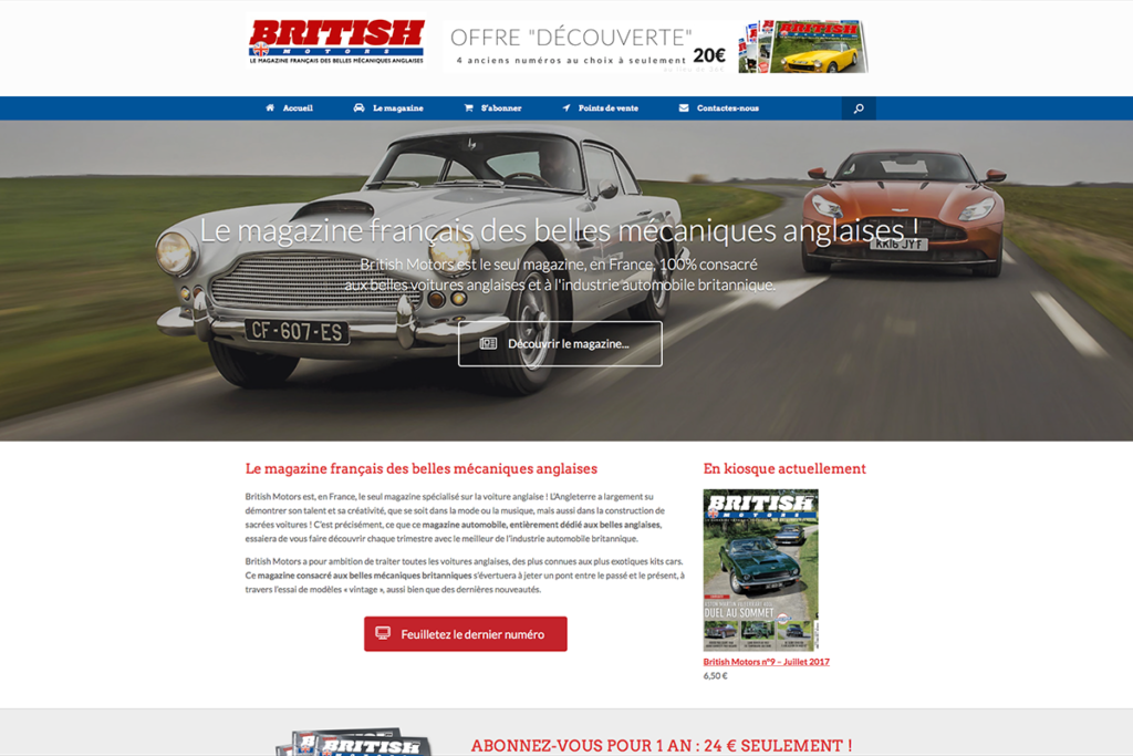 britishmotors.fr - Magazine automobile