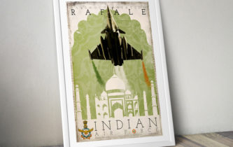 Poster "Rafale – Indian Air Force"