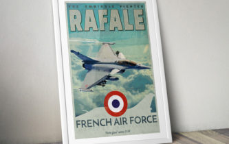 Poster "Rafale – French Air Force"
