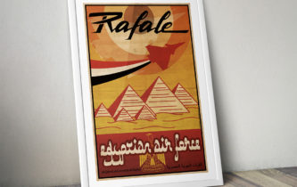Poster "Rafale – Egyptian Air Force"