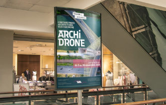 Affiche concours "Archi Drone"
