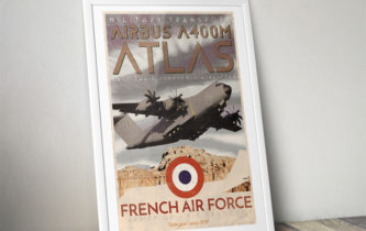 Poster « A400M Atlas – French Air Force »