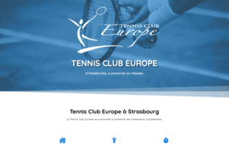 tennisclubeurope.fr - site association sportive