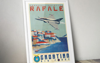 Poster « Rafale – Croatian Air Force »